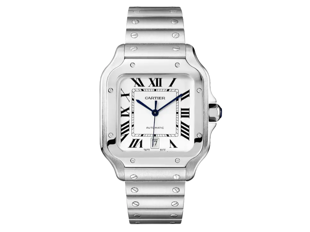 Santos de Cartier Large Steel watch