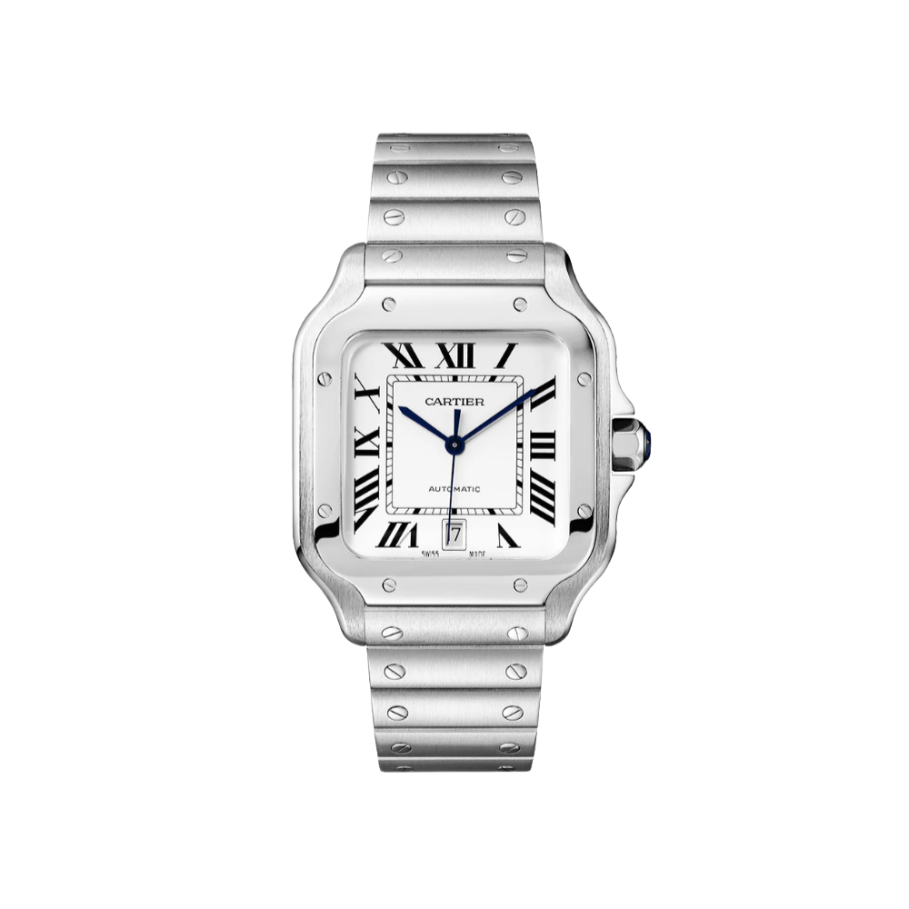 Santos de Cartier Large Steel watch
