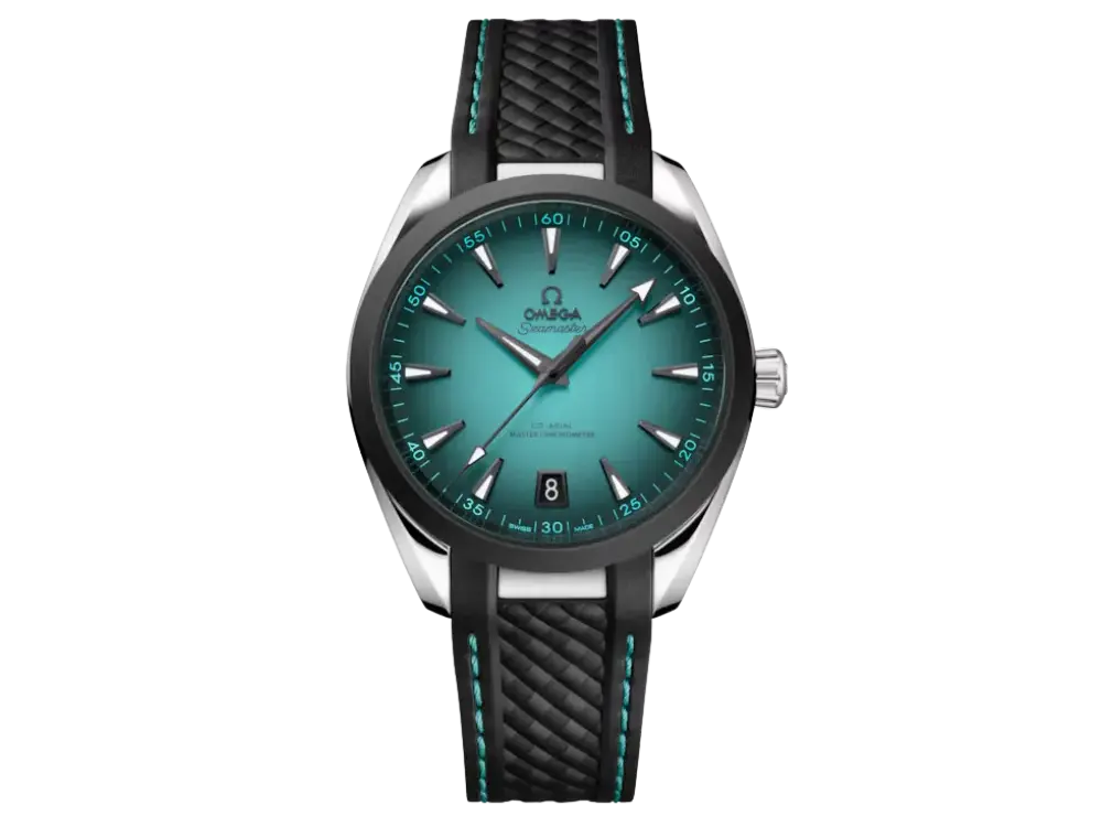 Seamaster Aqua Terra 150M 41 mm, steel on rubber strap Ref. 220.32.41.21.03.001