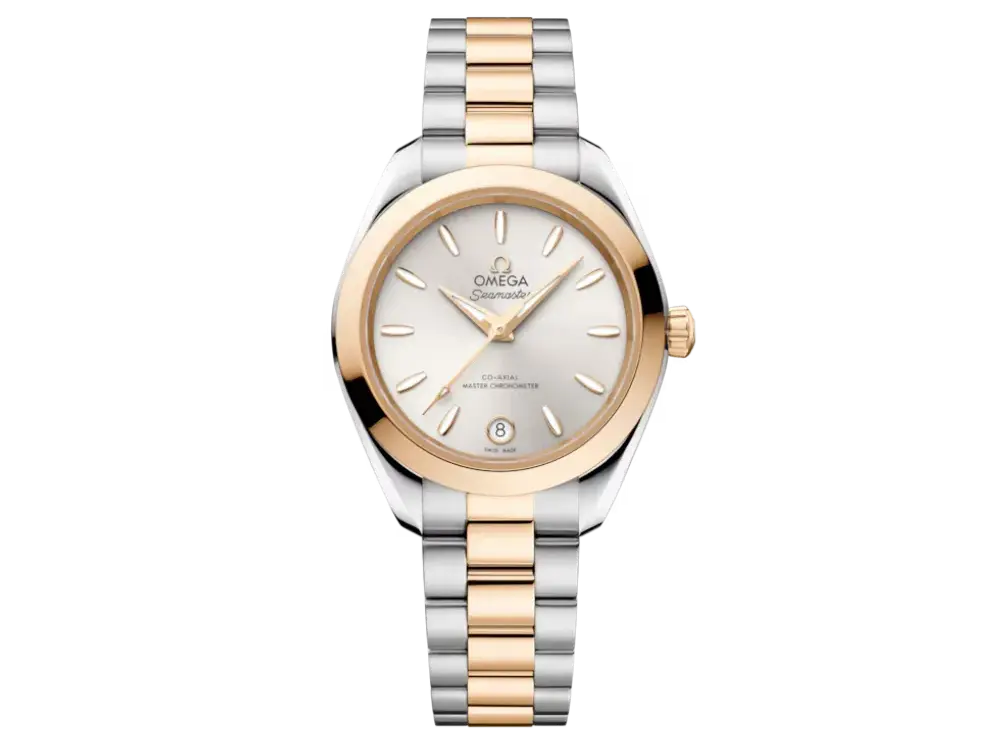 Seamaster Aqua Terra 150m 30 mm, Steel ‑ Moonshine Gold On Steel ‑ Moonshine Gold Ref. 220.20.30.20.02.001