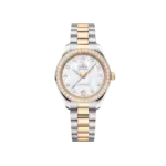 Seamaster Aqua Terra 150M 30 mm, steel ‑ Moonshine gold on steel ‑ Moonshine gold Ref. 220.25.30.20.55.001