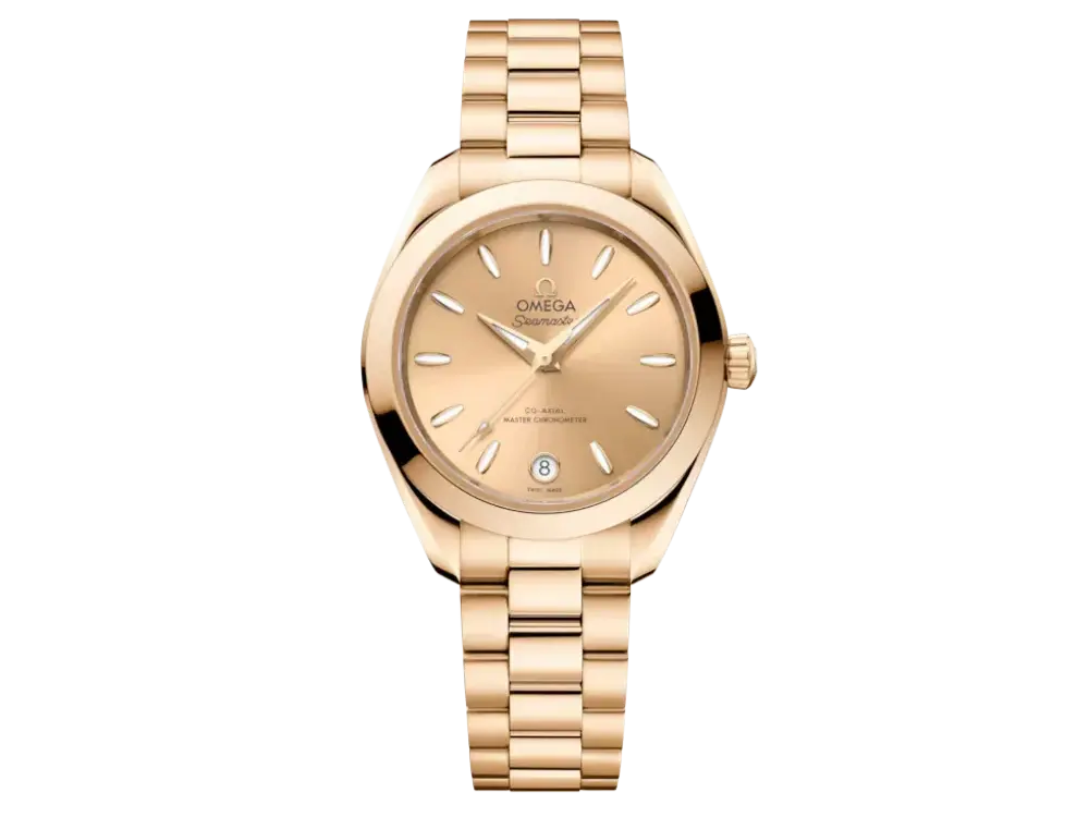 Seamaster Aqua Terra 150M 30 mm Moonshine Gold Ref. 220.50.30.20.08.001