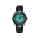 Seamaster Aqua Terra 150M 38 mm, steel on rubber strap Ref. 220.32.38.20.03.001