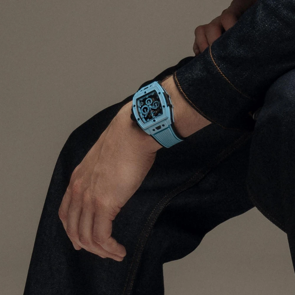 Spirit of Big Bang Sky Blue Ceramic Ref. 642.EX.5110.RX - Image 6