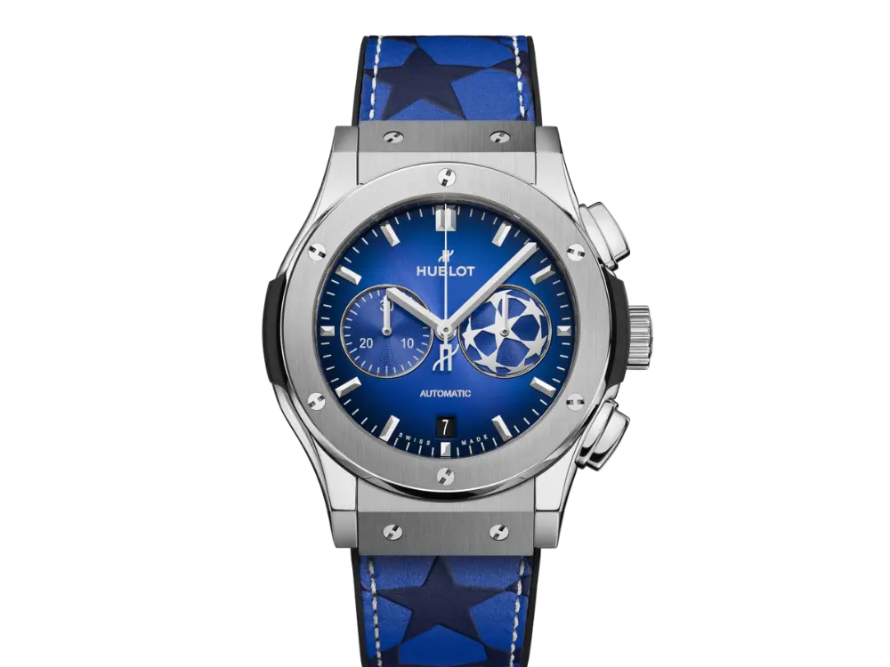 Classic Fusion Chronograph UEFA Champions League Titanium Ref. 541.NX.5170.VR.UCL25