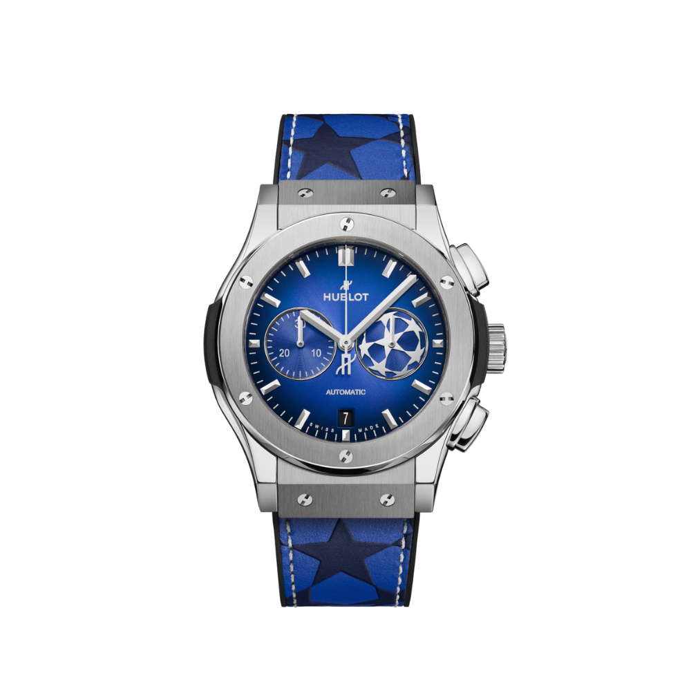 Classic Fusion Chronograph UEFA Champions League Titanium Ref. 541.NX.5170.VR.UCL25