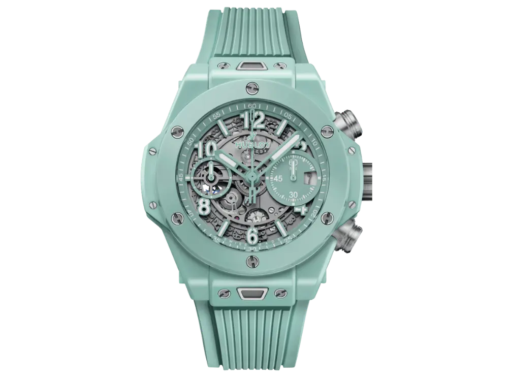 Big Bang Unico Mint Green Ceramic Ref. 441.GS.5221.RX