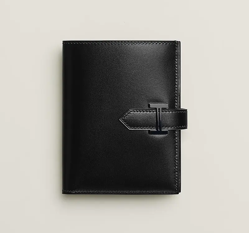 Hermes Bearn Compact Monochrome Wallet
