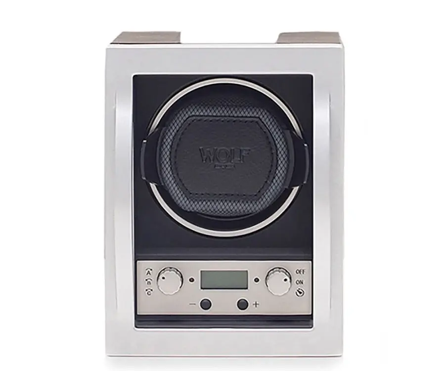 WOLF Module 4.1 Stackable Single Watch Winder w/Cover